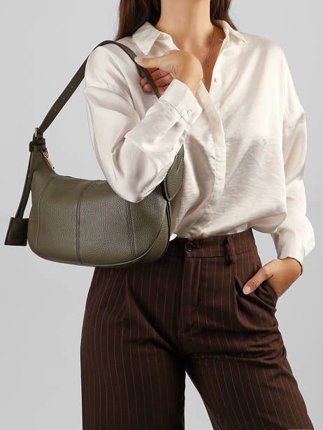 Sac Hobo Zippé M Victoire Cuir Lancel Vert victoire A13993 vue secondaire 1