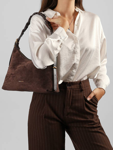 Sac Porté épaule Jess Vanessa bruno Marron jess 29V40916 vue secondaire 1