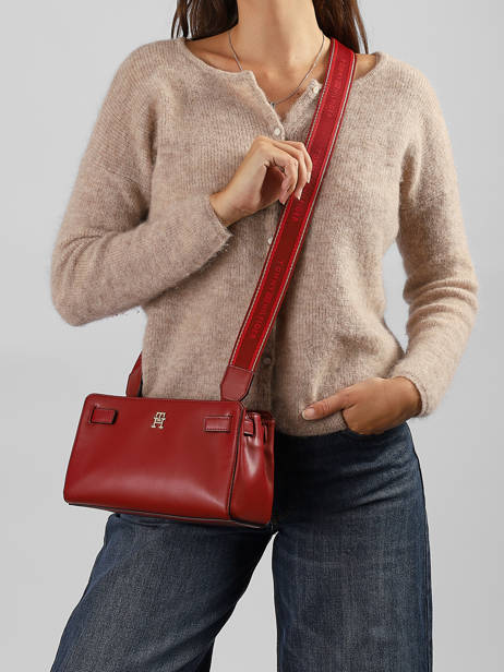Sac Bandoulière Th Joy Tommy hilfiger Rouge th joy AW19065 vue secondaire 1
