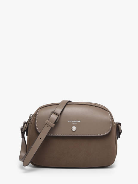 Sac Bandoulière Essentiel David jones Marron essentiel CM8699