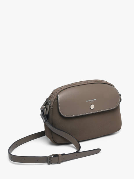 Sac Bandoulière Essentiel David jones Marron essentiel CM8699 vue secondaire 2