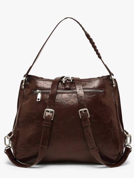Sac Bandoulière Sirocco Desigual Marron sirocco 26WAKP28 vue secondaire 3