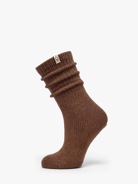 Chaussettes Ugg Marron socks women 1173790