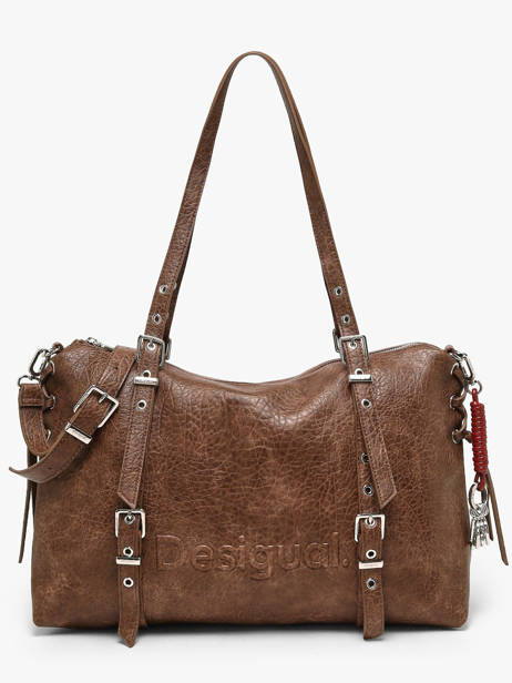 Sac Porté épaule Half Logo Desigual Marron half logo 26WAXPAF