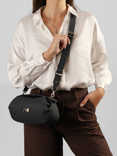 Sac Bandoulière Nymphea Cuir Nathan baume Bleu nymphea 2 vue secondaire 1