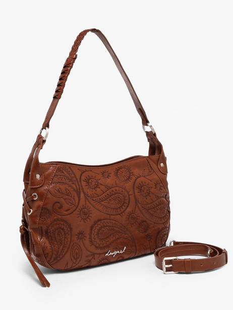 Sac Porté épaule Sirocco Desigual Marron sirocco 26WAXP90 vue secondaire 1