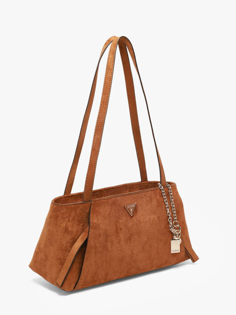 Sac Porté épaule Devon Polyester Guess Marron devon SG974509 vue secondaire 1