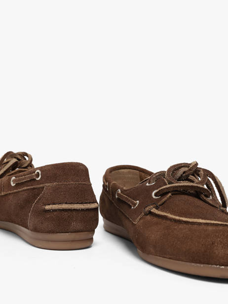 Chaussures Bateau En Cuir Pavement Marron women 24128347 vue secondaire 2