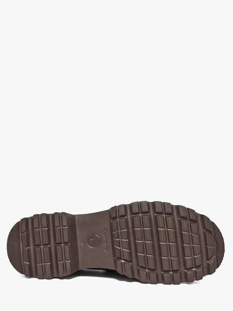 Chaussures Derbies En Cuir Tamaris Marron women 47 vue secondaire 4