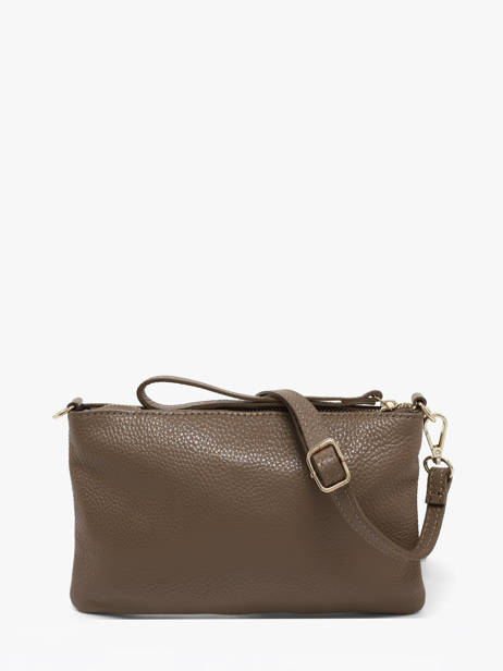 Sac Bandoulière Caviar Milano Marron caviar CA26063 vue secondaire 3