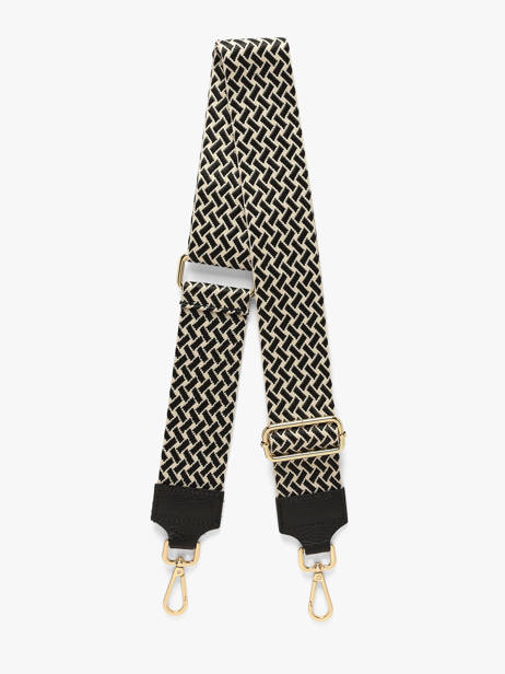 Bandoulière De Sac Milano Noir caviar CA25ZZOB