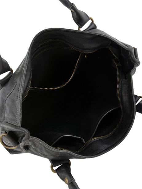 Sac Porté Main Cow Cuir Basilic pepper cow BCOW22 vue secondaire 5