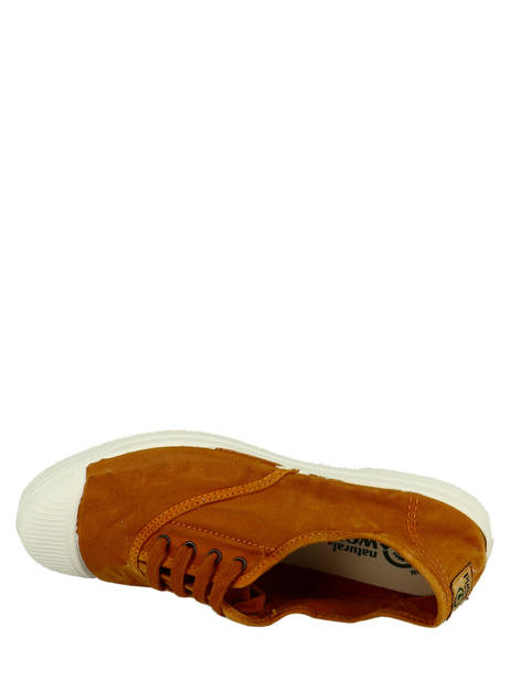 Sneakers Natural world Marron women 102E vue secondaire 4