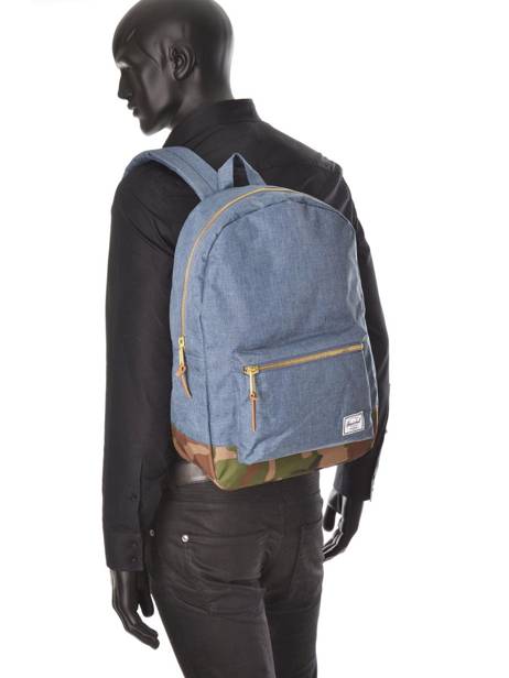 Sac à Dos 1 Compartiment + Pc 15'' Herschel Bleu classics 10005PBG vue secondaire 1