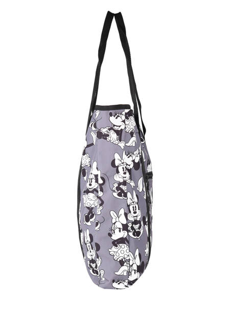 Sac Shopping A4 Minnie Mouse Mickey and minnie mouse Gris fashion 2034 vue secondaire 2