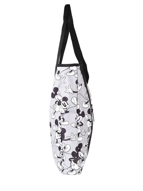 Sac Shopping A4 Mickey Mouse Mickey and minnie mouse Gris fashion 2033 vue secondaire 2