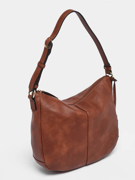 Sac Bandoulière Toscane Hexagona Marron toscane 579737 vue secondaire 2