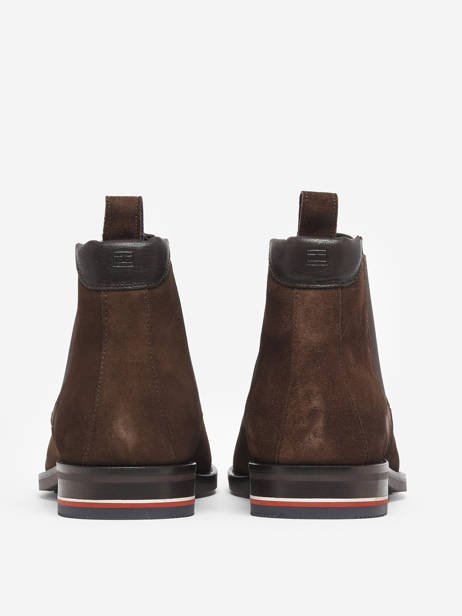 Chelsea Boots En Cuir En Cuir Tommy hilfiger men 4175GT6 vue secondaire 3