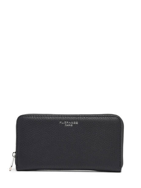Portefeuille Grained Miniprix Noir grained H1689