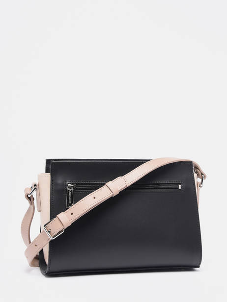 Sac Bandoulière Smooth Cuir Lancaster Noir smooth 437-02 vue secondaire 4