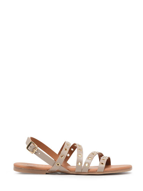 Sandales Canne Pieces Beige women 17136402