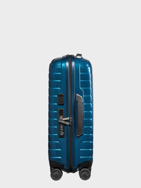 Valise Cabine Samsonite Bleu proxis 140087 vue secondaire 2