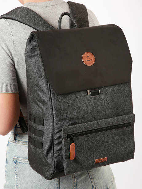 Sac à Dos City Medium Cabaia Noir city M vue secondaire 1